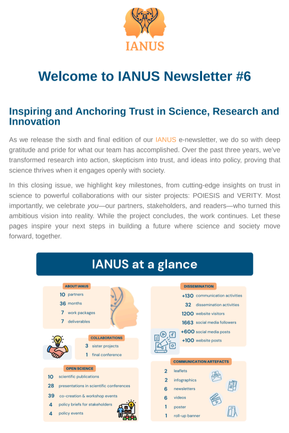 IANUS newsletter 6